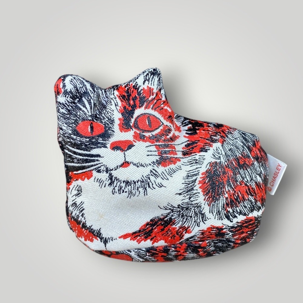 Chasley Catsup Juggling Cat Bean Bags Set of 3 1986 Cat Collectibles Desk Decor - Picture 7 of 9